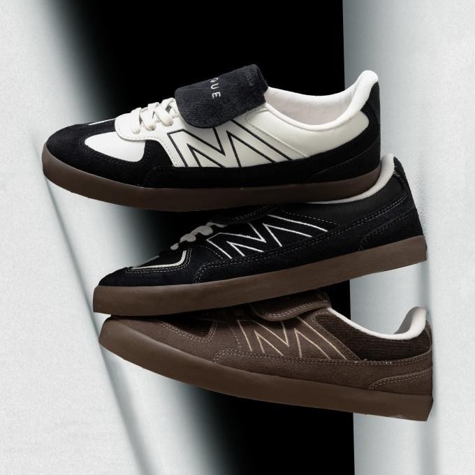 Murah Marque.Co Panser Series Black Hitam Gumsole - Sepatu Sneakers Pria & Wanita Unisex Dengan Baha