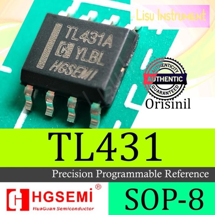 Update TL431 TL431C TL431A Precision Programmable Reference SOP-8 HGSemi lisu992