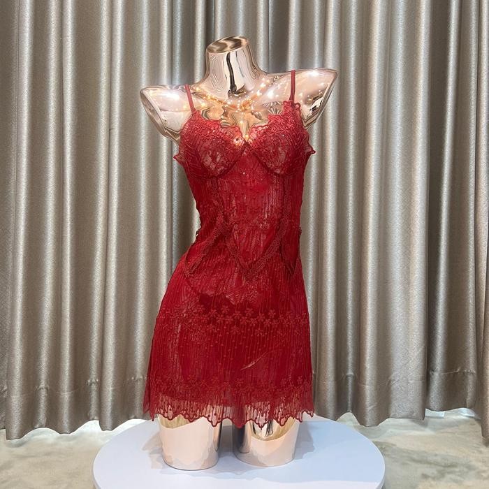 Felicia Sleepwear Dress [ Girlsheaven_id ]