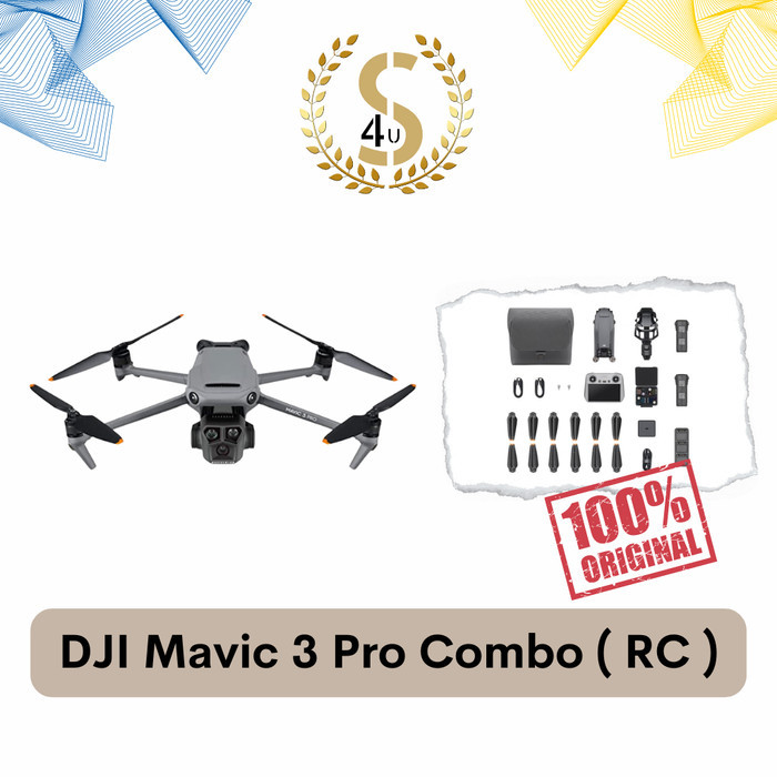 Drone Dji Mavic 3 Pro Combo (Rc) - 4/3 Cmos Hasselblad Original