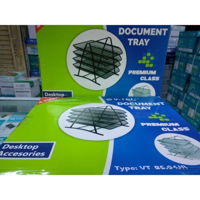 

LETTER /PAPER TRAY 4 SUSUN BESI RAK SUSUN VTEC