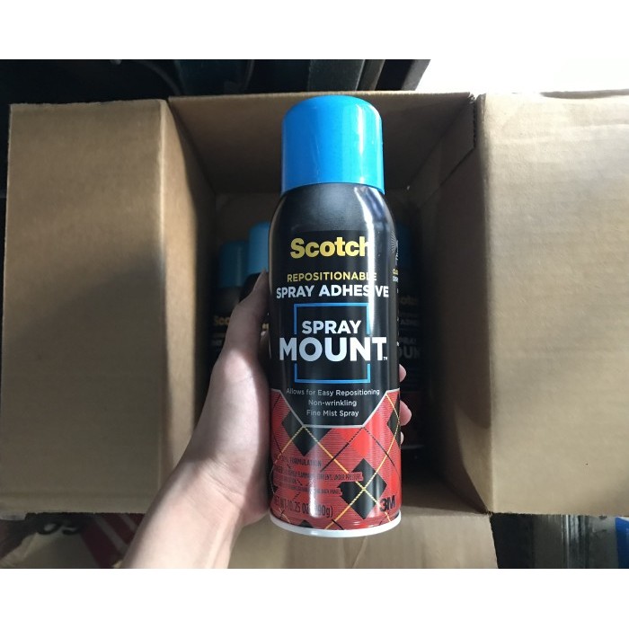 

LEM SEMPROT 3M SCOTCH SPRAY MOUNT REPOSITIONABLE ADHESIVE