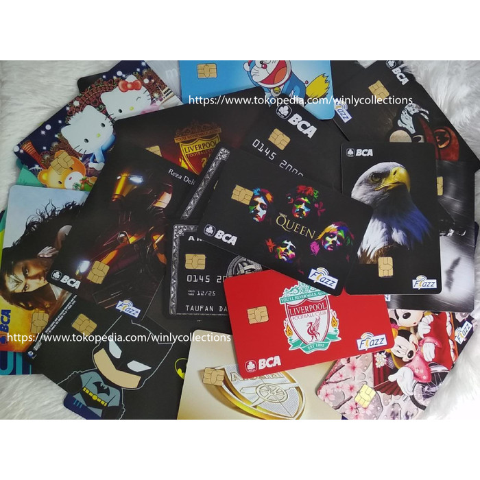 

EMONEY ETOLL ID CARD BANK BRI BRIZZI CUSTOM MURAH IDCARD - 2 SISI