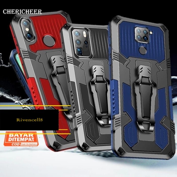 TERBAIK Hard Case Pocophone Poco X3 Pro NFC X3Pro X3NFC Robot Soft Leather Hp