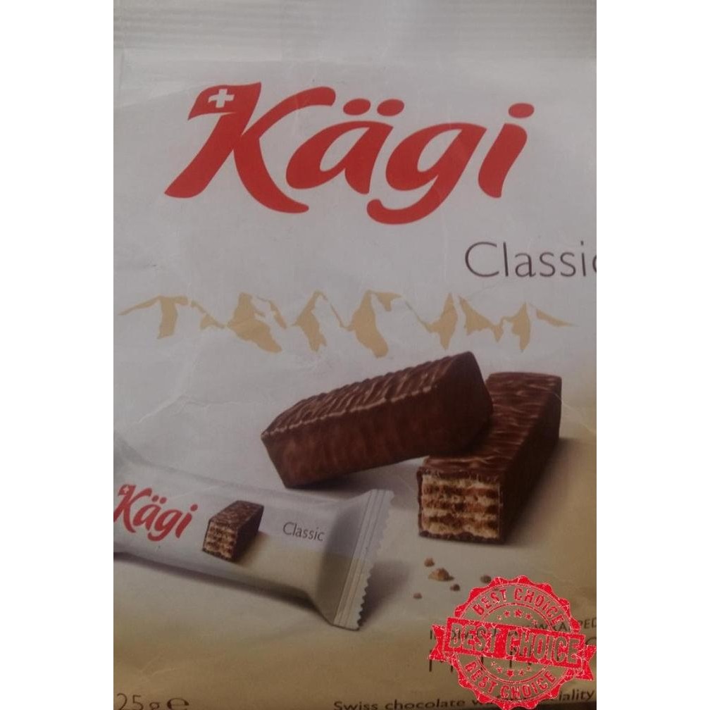 

New Kagi | Classic | Chocolate Wafer | Product Of Gr Stok Terbatas