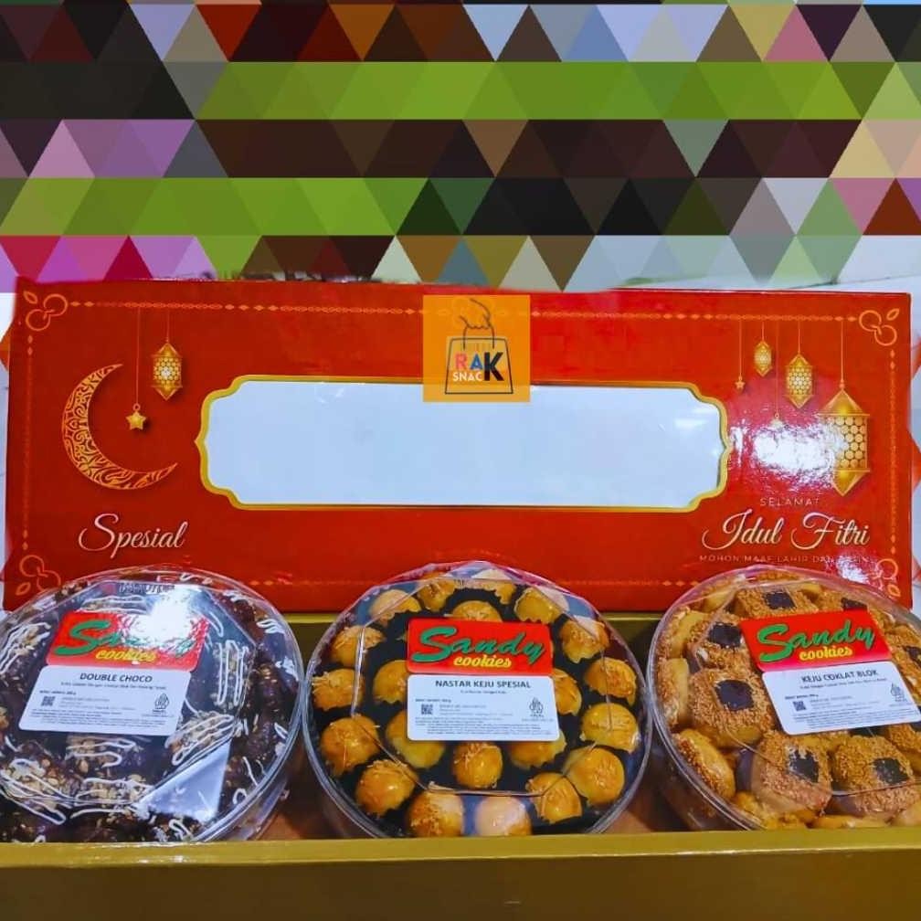 

AURORAE SANDY COOKIES PAKET KUE LEBARAN HAMPERS PREMIUM
