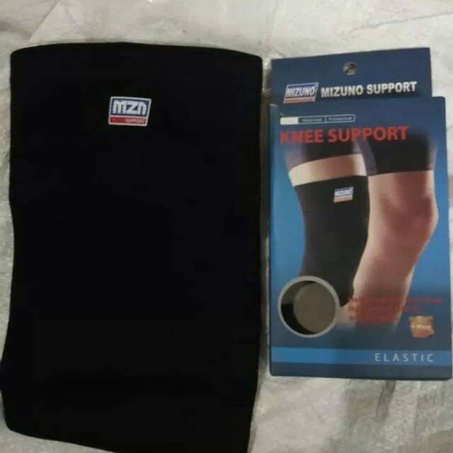 Knee Support Mizuno Pendek / Deker Pelindung Lutut / Knee Volly Dll Ne