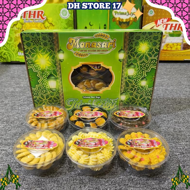 

sr-32 Paket Kue Kering Lebaran Premium Nastar, Kastengel, Putri Salju Prima Jaya, THR, Monasari Hampers Halal BPOM Parsel Kue Elegan Tahan Lama Sale