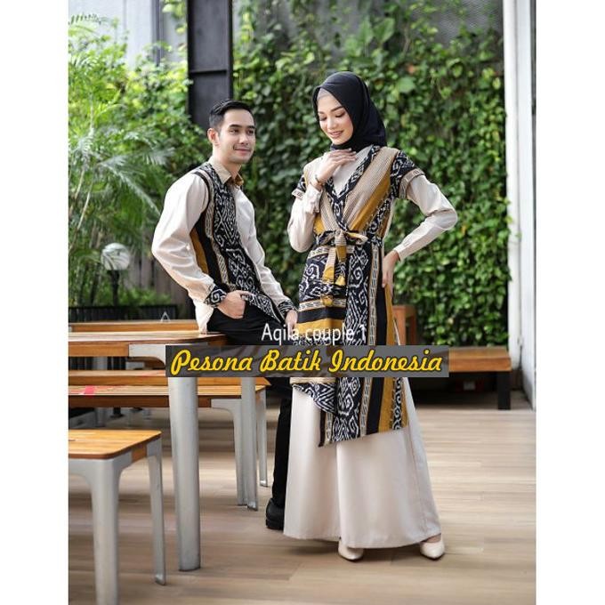Terbaik Baju Couple Sarimbit Batik Kondangan Pria Wanita Tenun Jumbo Berkualitas