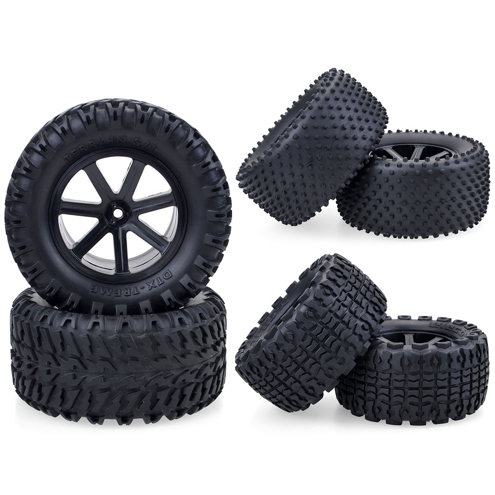 CIF RC Wheel ZD Racing RC Car Desert Wheels and Tires 1/10 Scale 12mm Hex for Corally Kyosho Ultima 