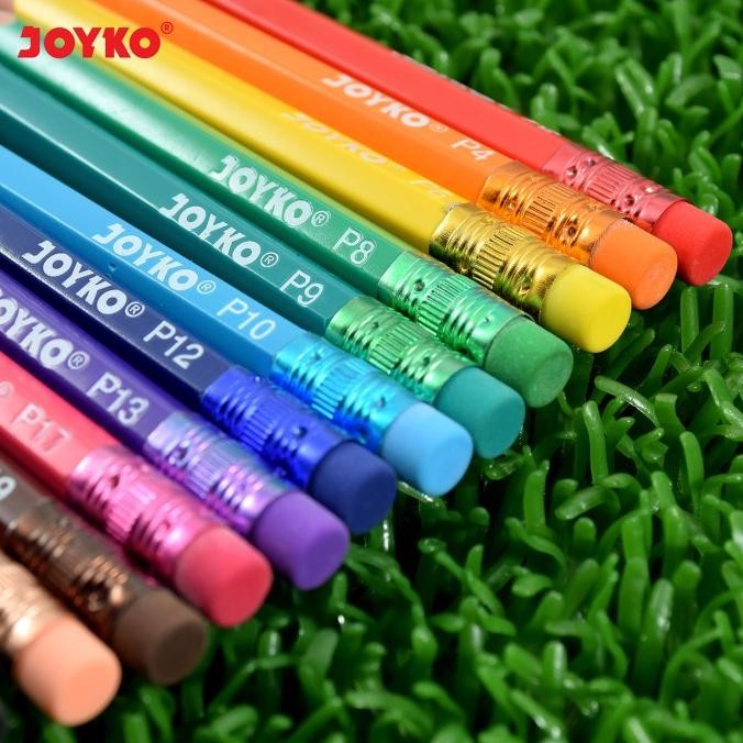 

Erasable Color Pencils Pensil Warna Dapat Dihapus Joyko CP-120 12Warna