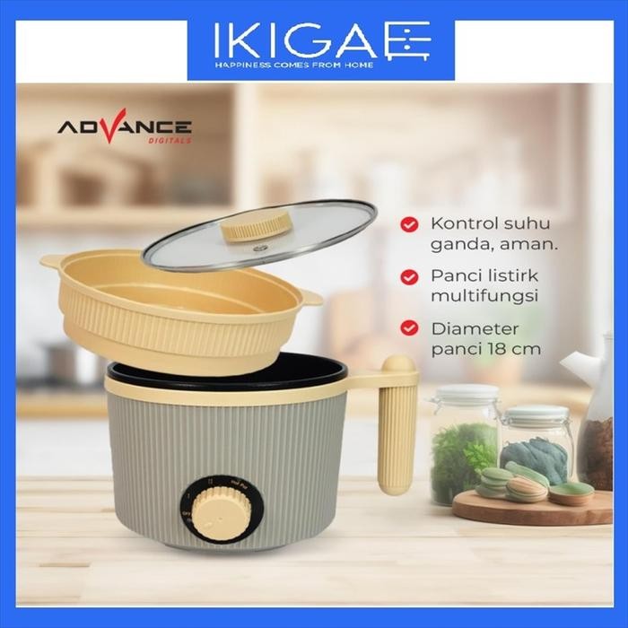 Advance C-310 Panci Listrik Elektrik Multifungsi Warmer Steamer