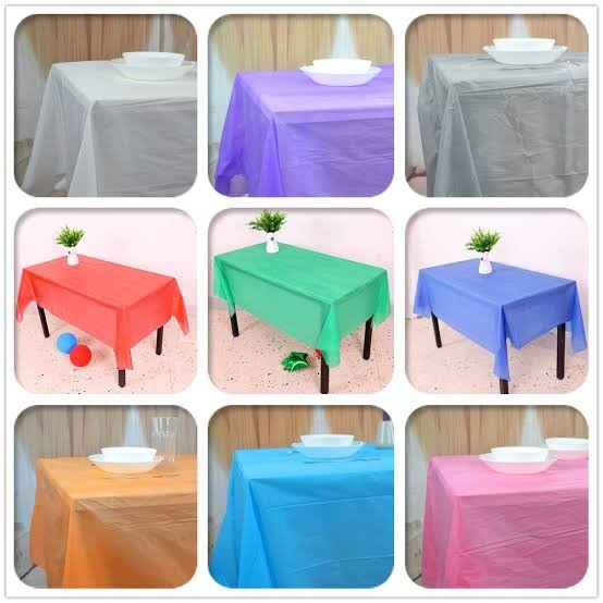 taplak meja polos taplak meja plastik warna [kualitas terbaik]