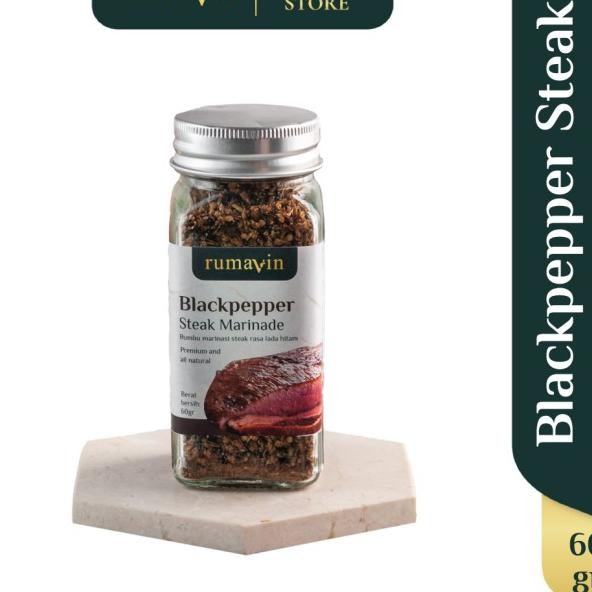 

Rumavin Blapepper Tea Marinade Bumbu Marinai Tea Botol 60Gr