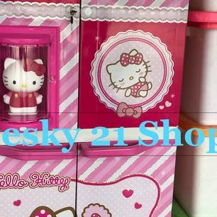 LEMARI PLASTIK ANAK / LEMARI HELLO KITTY / LEMARI MSC DOLL NAIBA 9284 Terlaris