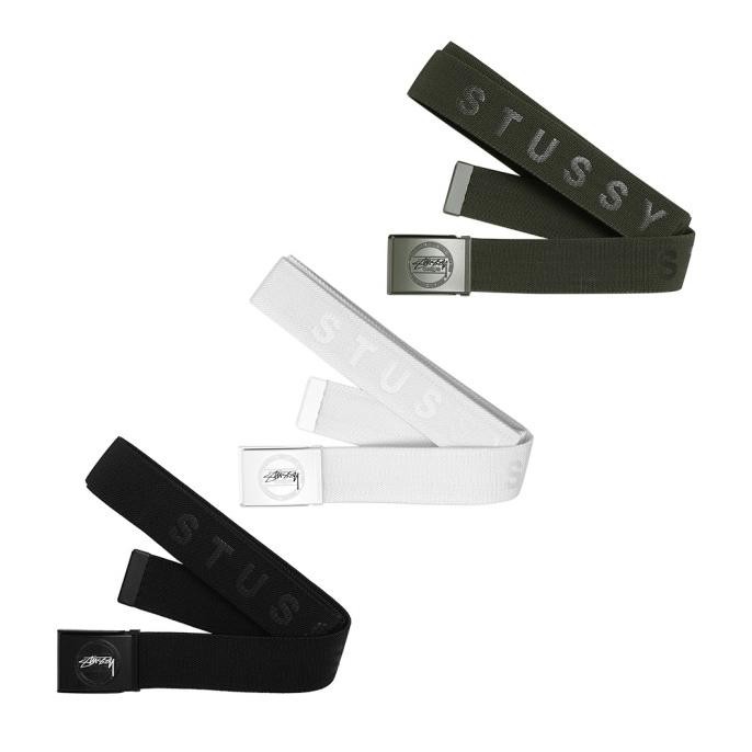 Stussy Design Buckle Webbed Belt