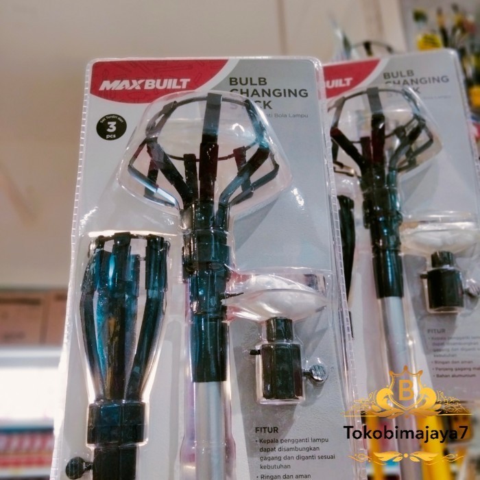 HOT SALE MAXBUILT TONGKAT PENGGANTI BOHLAM LAMPU ALUMINIUM 3.5 METER