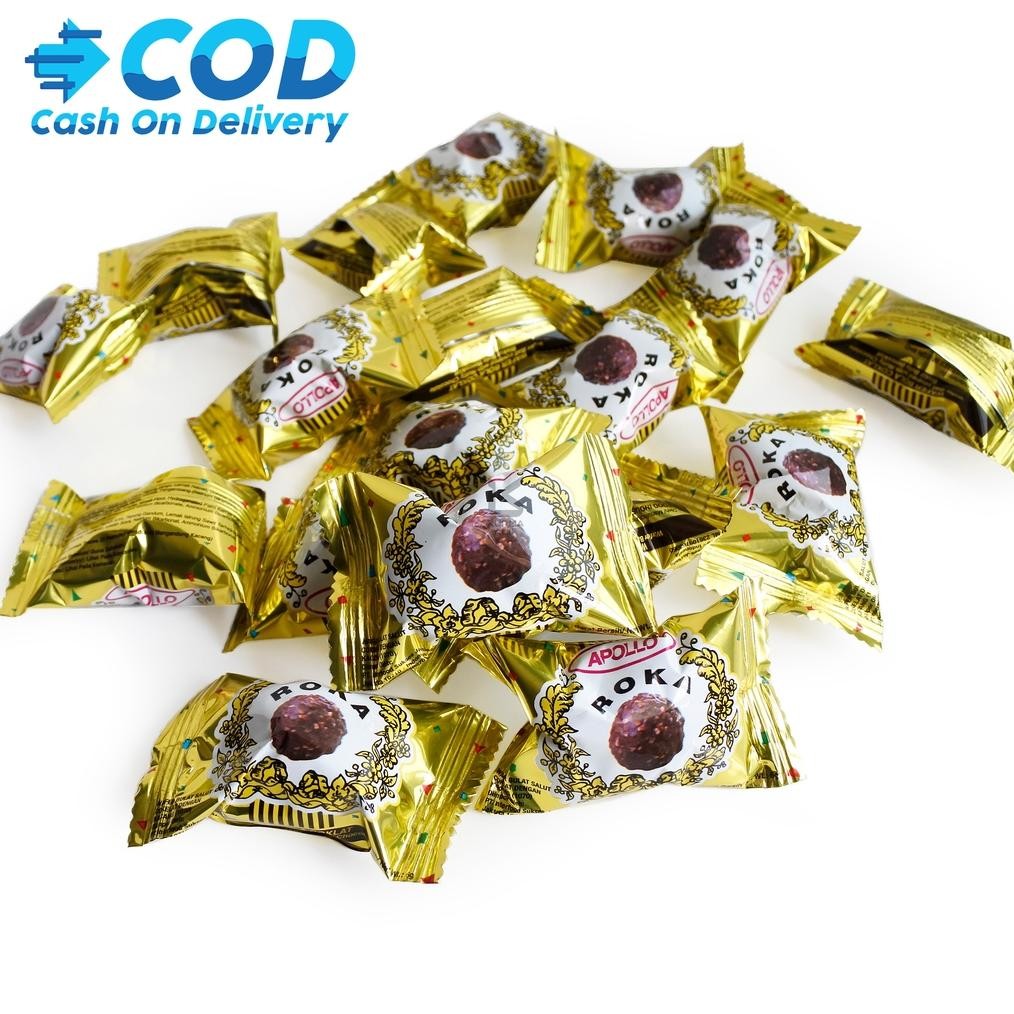 

Terbaru Roka Apollo Wafer Ball Coklat Isi 70 Pcs Original Berkualitas