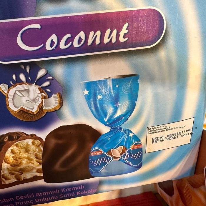 

terbaru !!! coklat truffle kemasaan 1,8kg mix varian ready