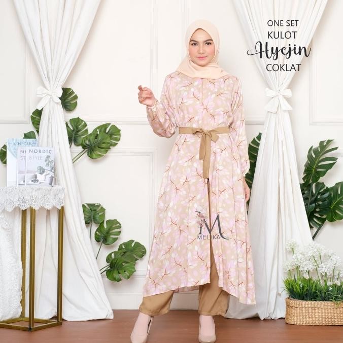 ONE SET TUNIK RAYON KULOT HYEJIN