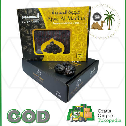 

Sale Terbatas Kurma Ajwa Madinah 1 Kg Premium / Kurma Ajwa Organic / Kurma Ajwa Aman