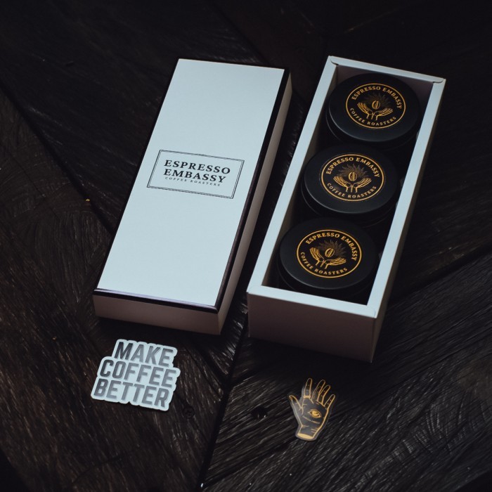 

Promo Terbatas Home Brewers Box Set Specialty Coffee Series 3 Cans Aman