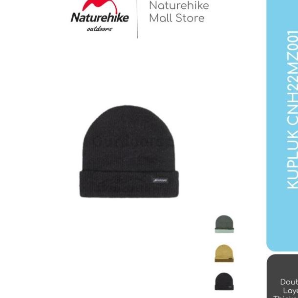 Uplu Topi Wool Wol Hangat Hiing Camg Naturehie Cnh22Mz001