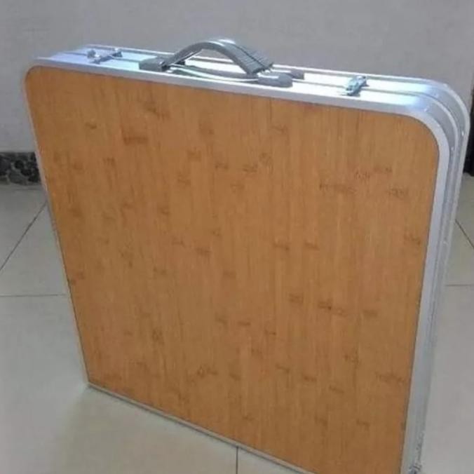 Terlaris Meja Lipat Aluminium Koper Ready Stok