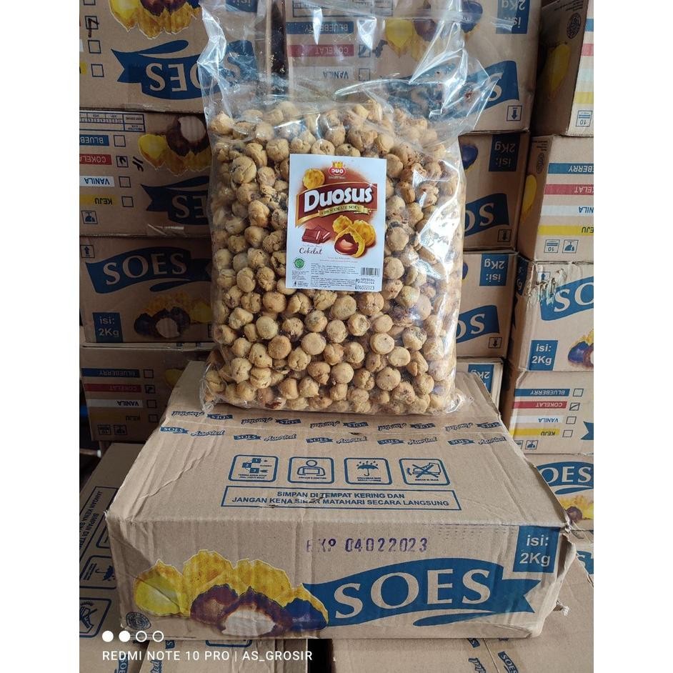 

rd-67 DUO SOES COKLAT MEREK DUOSOS 1 kg/ KUE SOES COKLAT KERING Premium