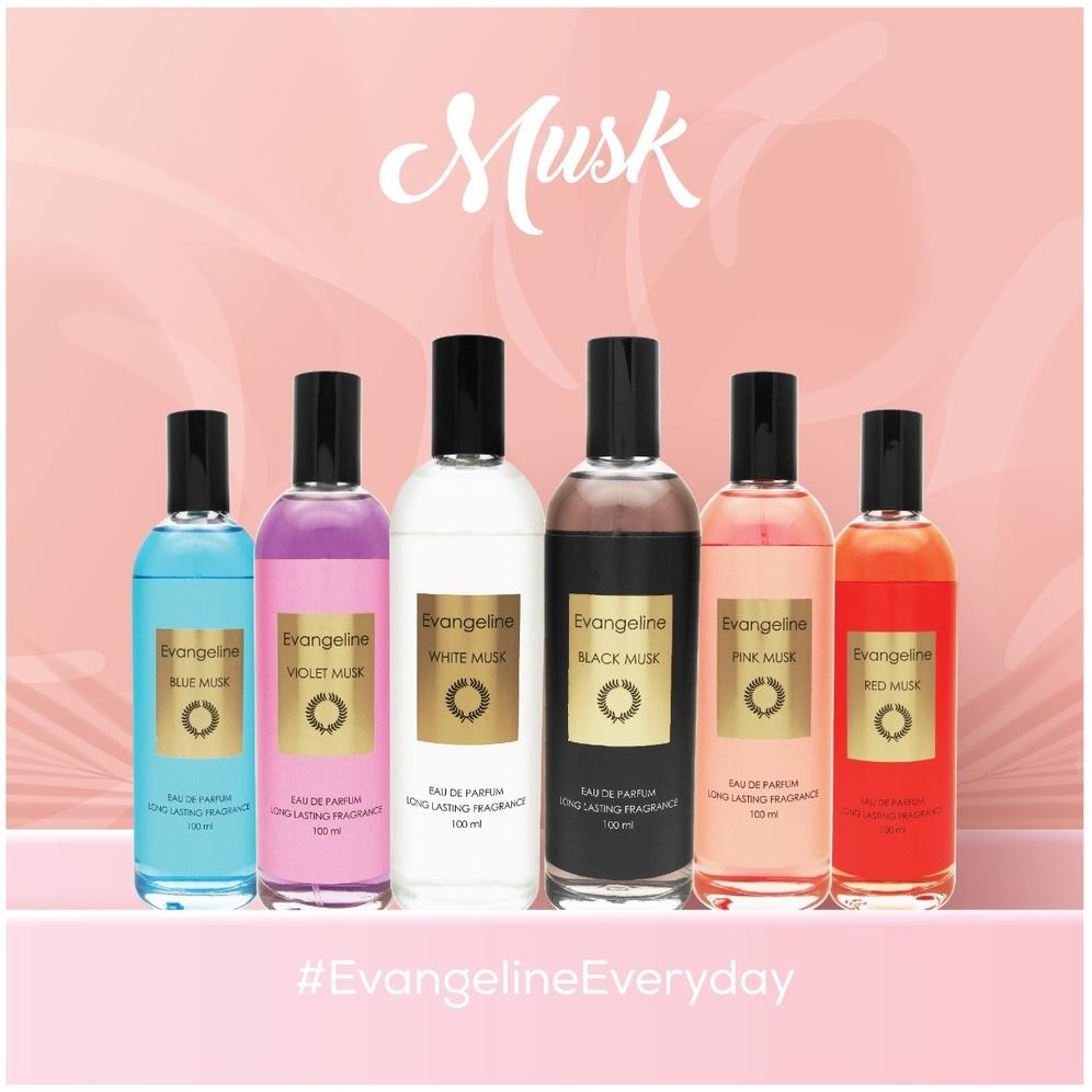 PL30 Evangeline Eau De Parfum Black Musk Scent 100ML | Best Seller Parfum Wanita EDP Tahan Lama Orig