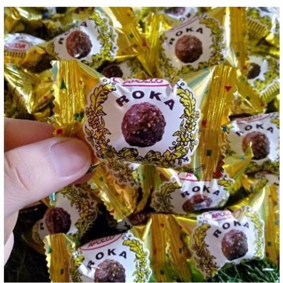 

If56 Roka Apollo Coklat Wafer Ball 50/70 PCS 420GRAM Snack Jajan Lebaran Jajanan Idul Fitri Cemilan Murah Terlaris