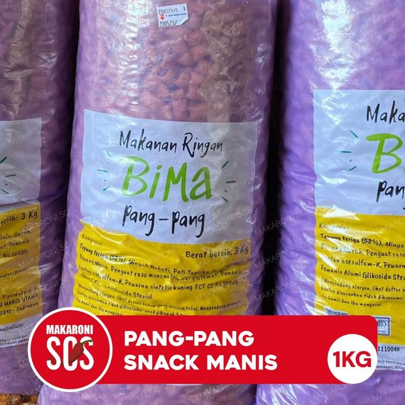 

LI34 1KG PANG PANG SNACK JADUL 1 Kilogram Snack Pang Pang Viral Rasa Manis Termurah