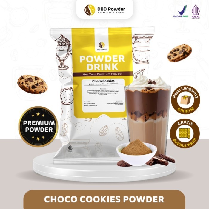 

Bubuk Minuman Premium Choco Cookies - Powder Premium Choco Cookies