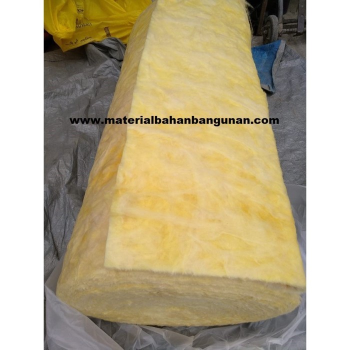 Glass Wool 24K x 2 Inch Lapisan Peredam Suhu Panas Rumah Dinding Depok
