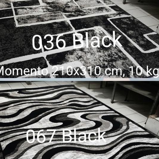 Karpet Jumbo Grey Abu-abu Momento 210x310 cm Terlaris