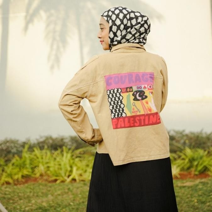 Jacket Sand Palestine Chikigo