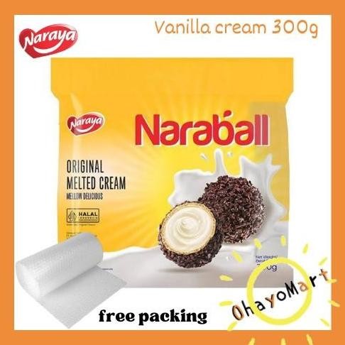 

Best Seller Naraya Naraball Original Melted Cream / Naraball Wafer Origina Original