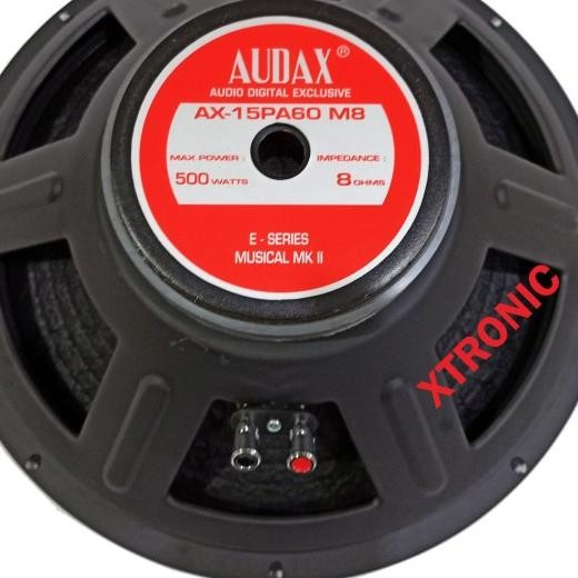 Speaker 15 inch AX 15PA60 Speaker Audax 15PA60 15" PA 60 M8 500W Terlaris