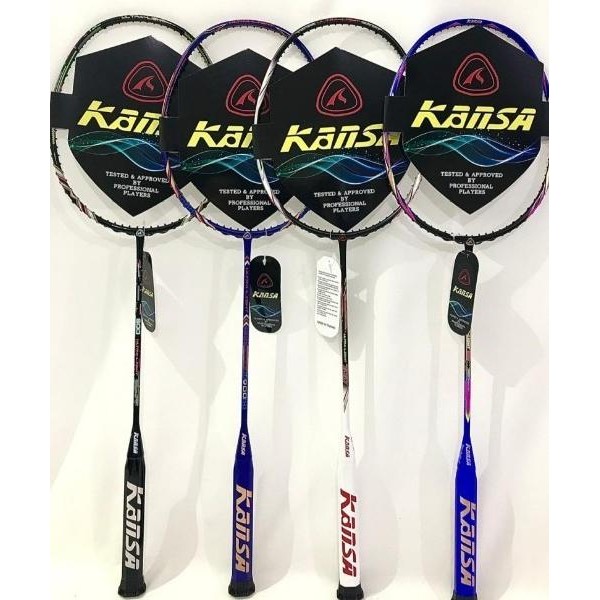 RAKET BADMINTON - RAKET KANSA 600 ULTRA-LIGHT 10U-G5 RINGAN!! 32 LBS Terlaris