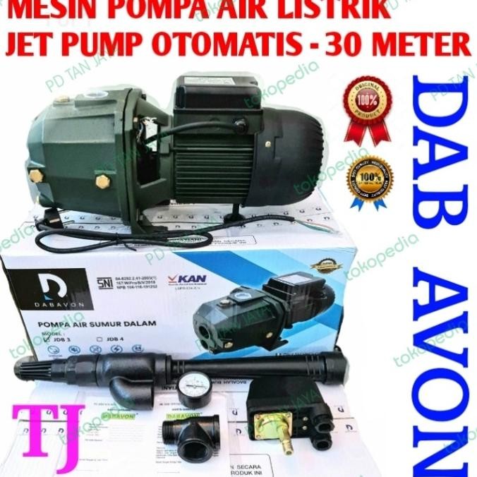Baru Pompa Air Jet Pump Dabavon 255 - 30 Meter