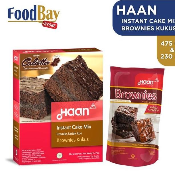 

Haan Nt Cae Brownie Uu Tepung Pre Browni 475 Gr Baing