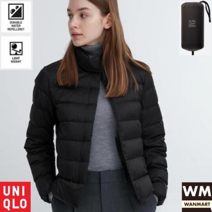 UNIQLO Women Jacket Winter Jaket Wanita Ultra Light Down Black