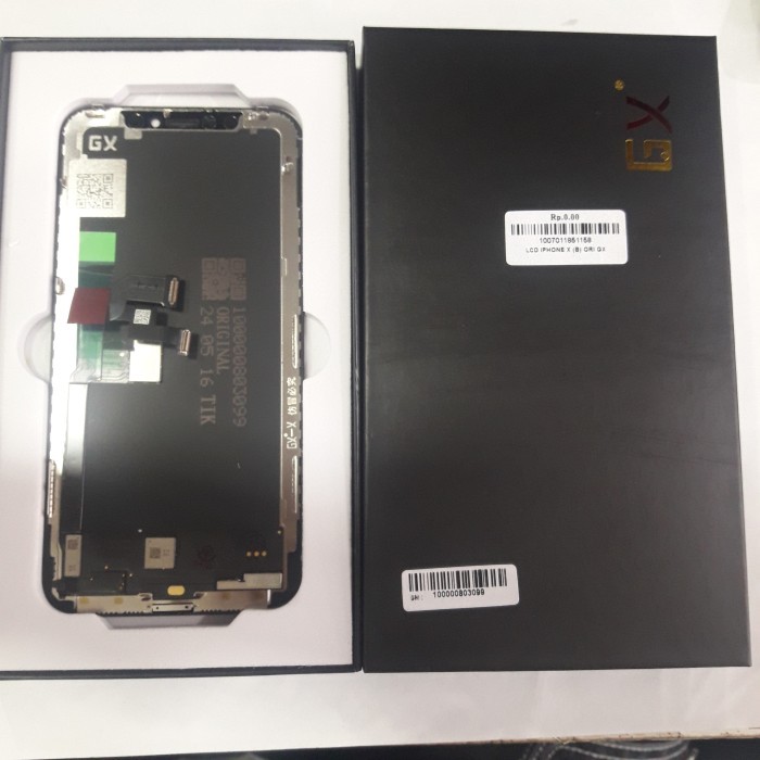 LCD IPHONE X (Black) ORI GX