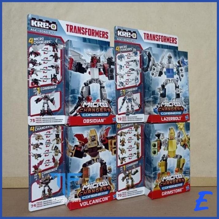[MBF] ACTION FIGURE HASBRO KRE-O TRANSFORMERS MICRO CHANGERS COMBINERS