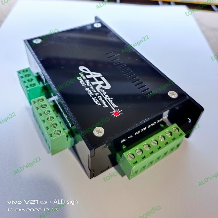 CONTROLLER CNC LASER STM32 INCLUD RELAY SSR AIR ASSIST