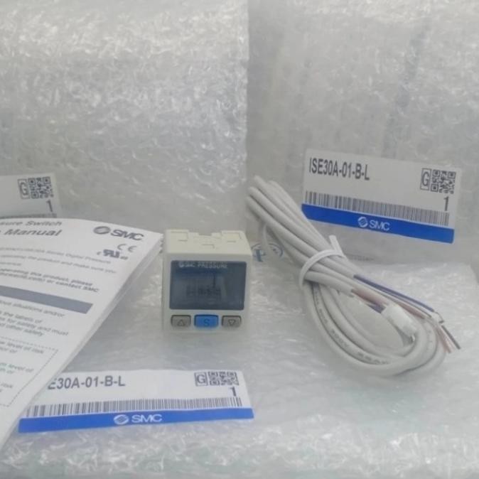 Murah Digital Pressure Switch Smc Ise30A-01-B-L / Digital Switch Smc
