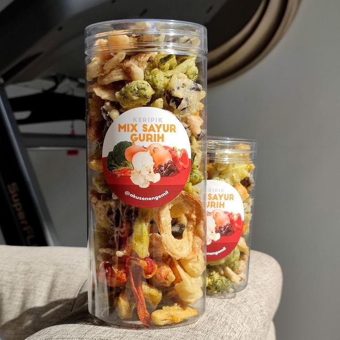 

BARANG TERLARIS KERIPIK SAYUR MIX GURIH PREMIUM JUMBO KERIPIK BROKOLI BOMBAY PAPRIKA CABE JAMUR