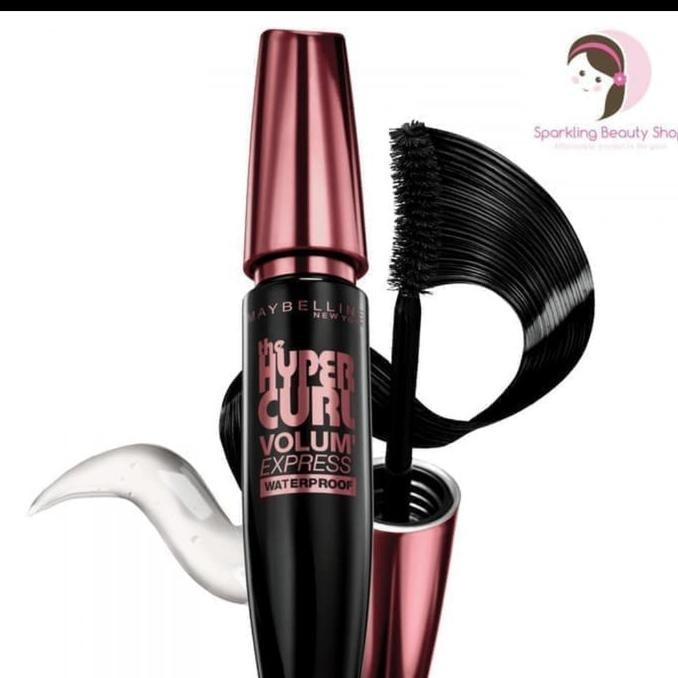 CO Maybelline Hypercurl Volum Express Waterproof mascara (100% ORI)