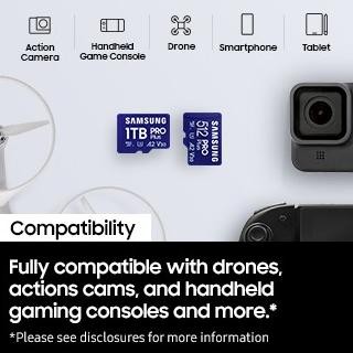 Samsung microSD PRO Plus UHS-I - microSDXC - 128GB / 256GB / 512GB / 1TB [terbaik]