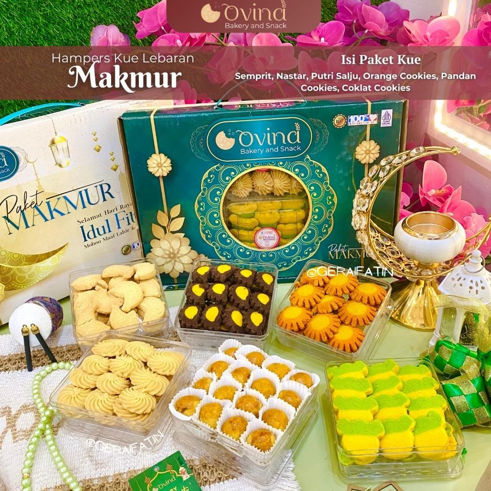 

Paket Parcel Kue Lebaran Kue Kering Bellarosa Platinum Paket Lebaran ( Berat 1Kilo ) / Paket Kue Kering Dibuat Tahun 2025 Diskon